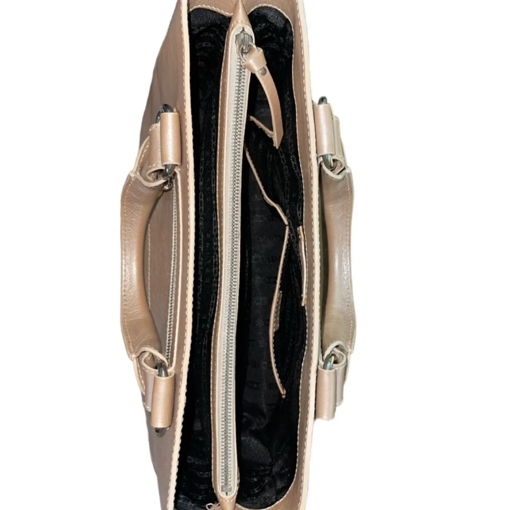 Auth Celine Champagne Lambskin Boogie Bag & Bag Charm - Picture 4 of 11